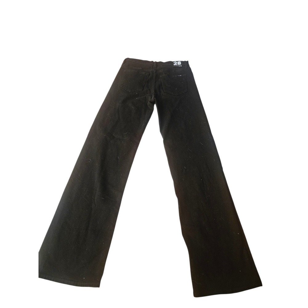 Joe's NWT Jeans Womens‎ High Rise Wide Leg Black Denim Jeans Size 28 NEW